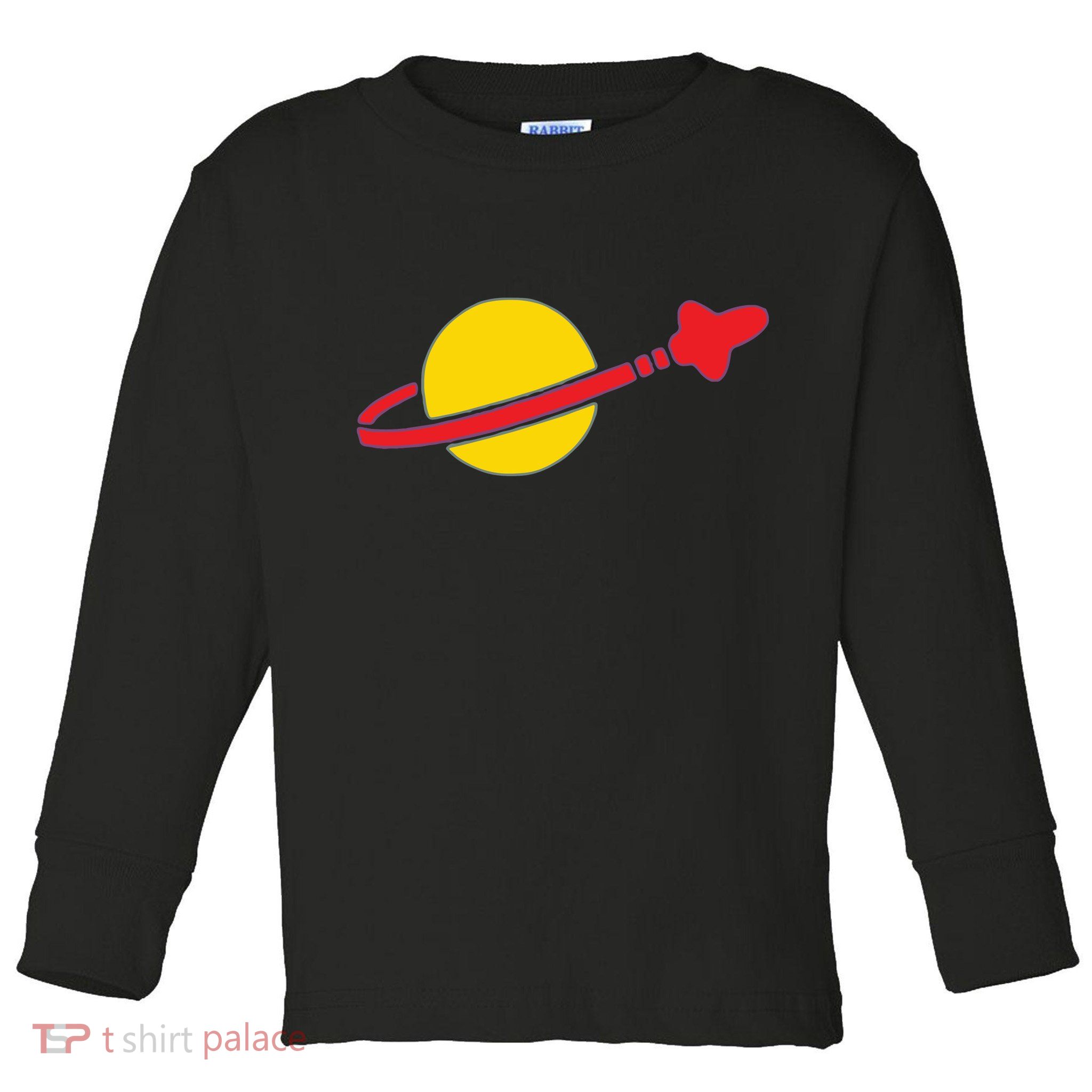 Spaceman Toddler Long Sleeve Shirt