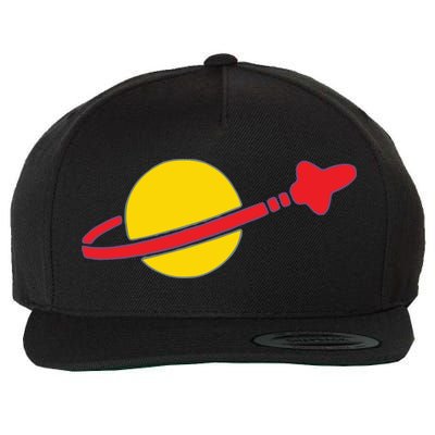 Spaceman Wool Snapback Cap