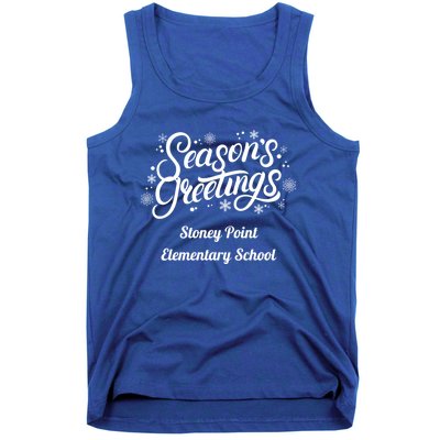 Stpes Stoney Point Eletary School Seasons Greetings Cute Gift Tank Top