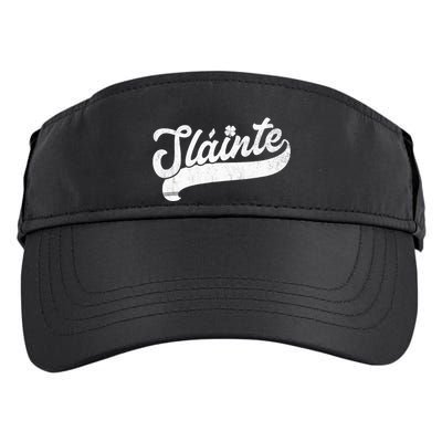 Slainte St. Patrick's Day Saint Paddy's Irish Drinking Gift Adult Drive Performance Visor