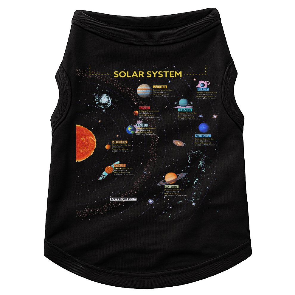 Solar System Perfect Space Enthusiasts Gift Doggie Tank