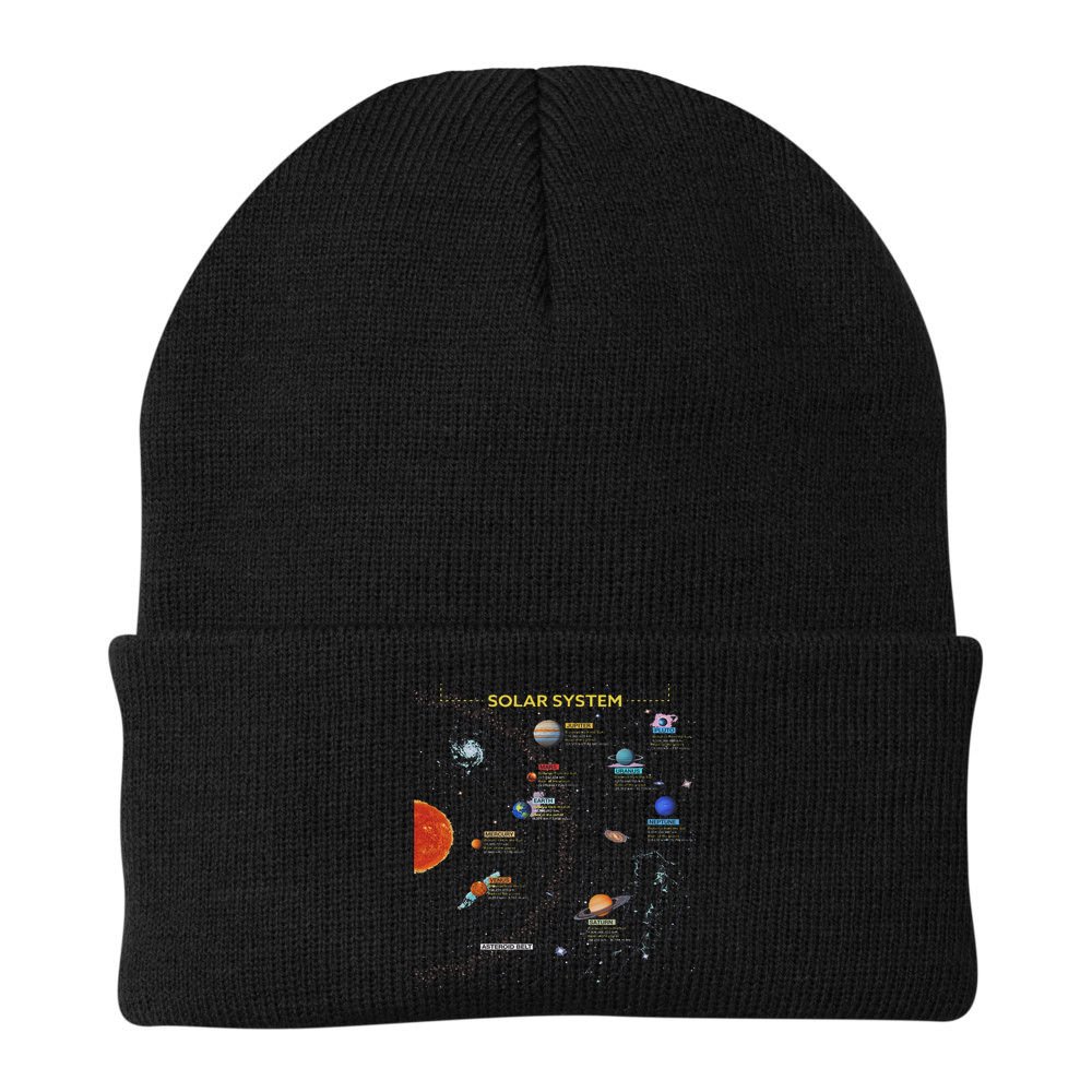 Solar System Perfect Space Enthusiasts Gift Beanie