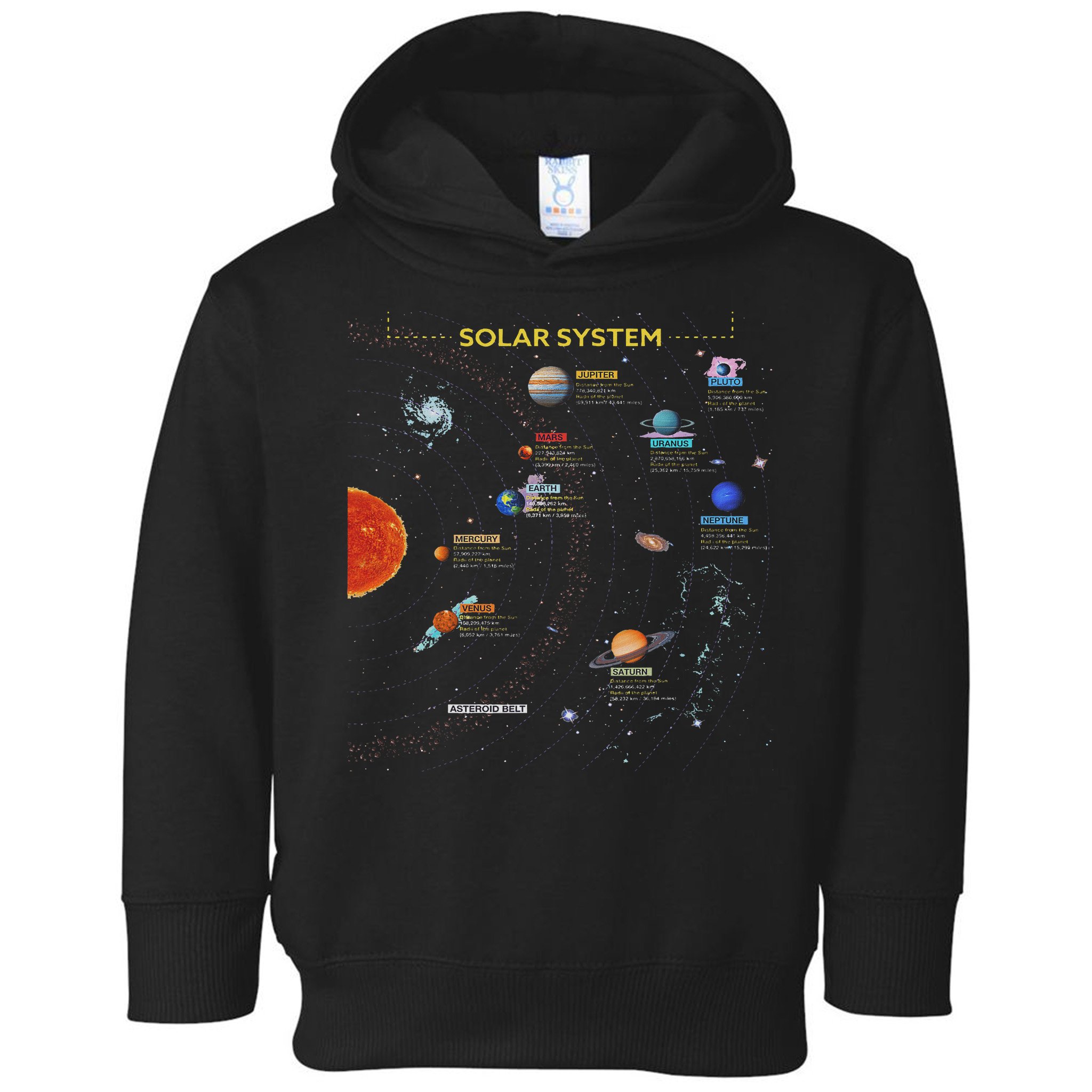 Solar System Perfect Space Enthusiasts Gift Toddler Hoodie
