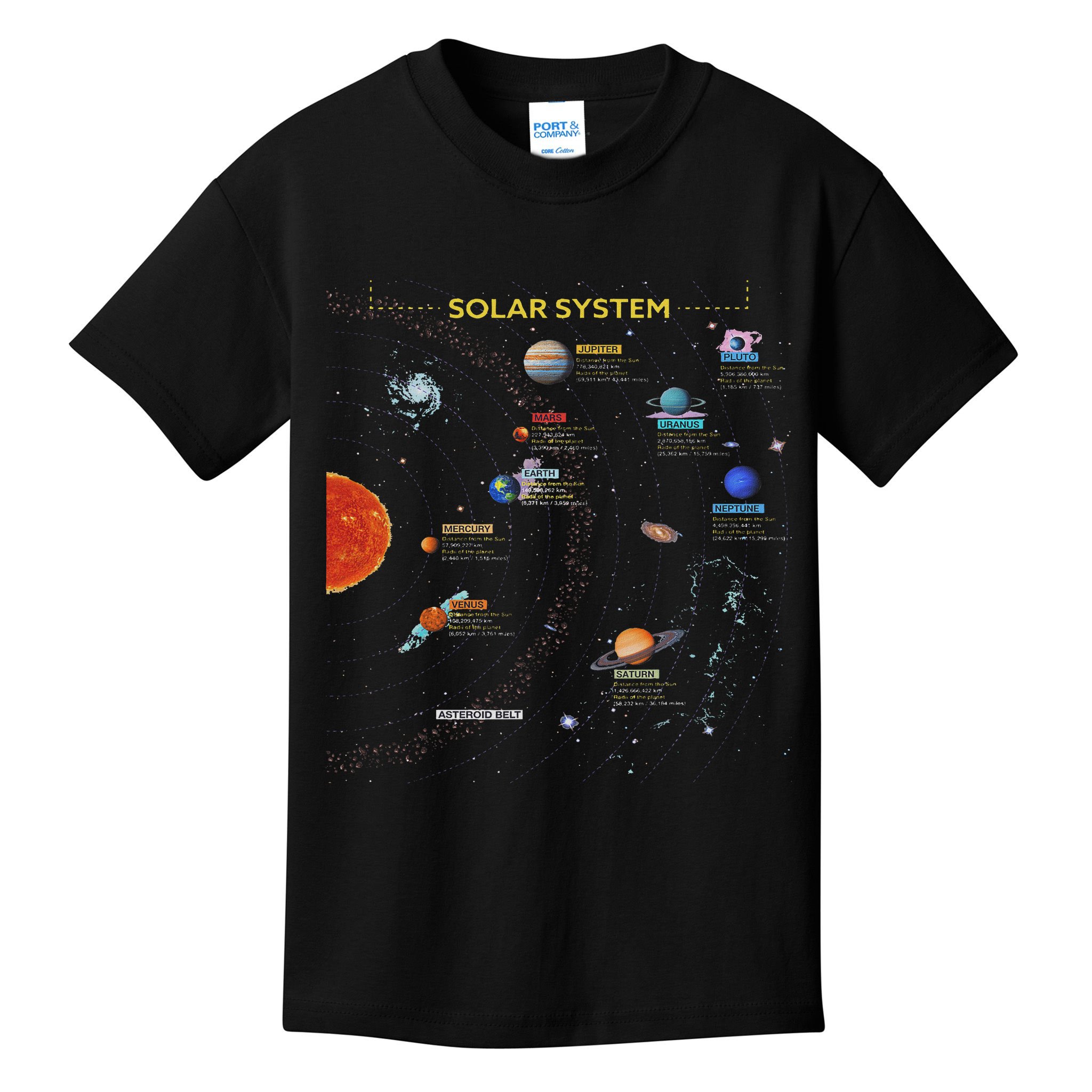 Solar System Perfect Space Enthusiasts Gift Kids T-Shirt