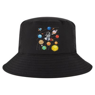 Solar System Planets Science Space Astronaut Universe Galaxy Cool Comfort Performance Bucket Hat