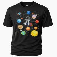 Solar System Planets Science Space Astronaut Universe Galaxy Performance Shirt