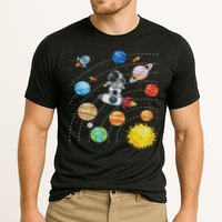 Solar System Planets Science Space Astronaut Universe Galaxy Performance Shirt