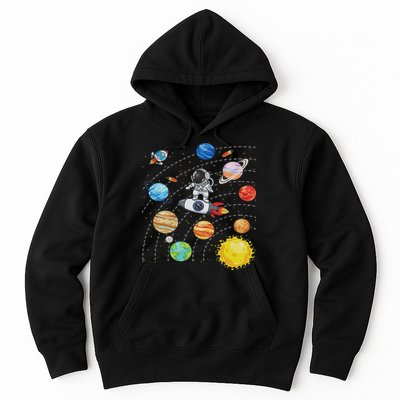 Solar System Planets Science Space Astronaut Universe Galaxy Hoodie