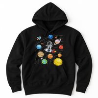 Solar System Planets Science Space Astronaut Universe Galaxy Hoodie