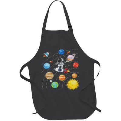 Solar System Planets Science Space Astronaut Universe Galaxy Apron