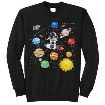 Solar System Planets Science Space Astronaut Universe Galaxy Sweatshirt