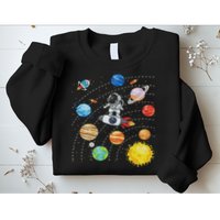 Solar System Planets Science Space Astronaut Universe Galaxy Sweatshirt