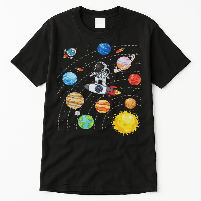 Solar System Planets Science Space Astronaut Universe Galaxy Tall T-Shirt