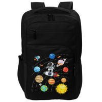 Solar System Planets Science Space Astronaut Universe Galaxy Impact Tech Backpack