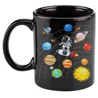 Solar System Planets Science Space Astronaut Universe Galaxy 11oz C Handle Ceramic Mug