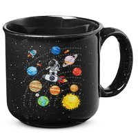 Solar System Planets Science Space Astronaut Universe Galaxy 15oz Campfire Ceramic Mug