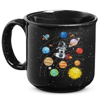 Solar System Planets Science Space Astronaut Universe Galaxy 15oz Campfire Ceramic Mug