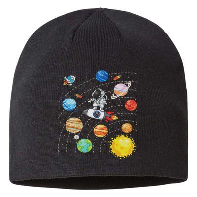 Solar System Planets Science Space Astronaut Universe Galaxy Sustainable Beanie