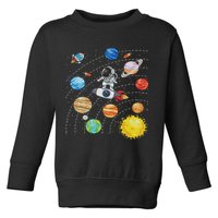 Solar System Planets Science Space Astronaut Universe Galaxy Toddler Sweatshirt