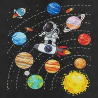 Solar System Planets Science Space Astronaut Universe Galaxy Trucker Hat
