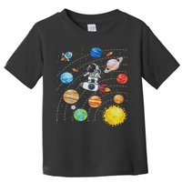 Solar System Planets Science Space Astronaut Universe Galaxy Toddler T-Shirt