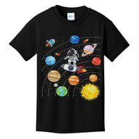 Solar System Planets Science Space Astronaut Universe Galaxy Kids T-Shirt