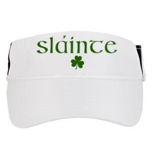 SláInte St Patrick Day Adult Drive Performance Visor