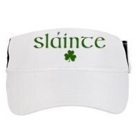 SláInte St Patrick Day Adult Drive Performance Visor