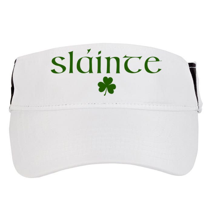 SláInte St Patrick Day Adult Drive Performance Visor