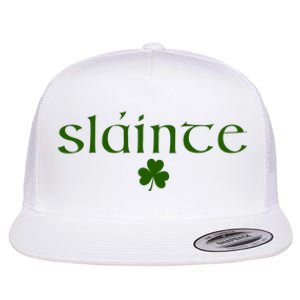 SláInte St Patrick Day Flat Bill Trucker Hat