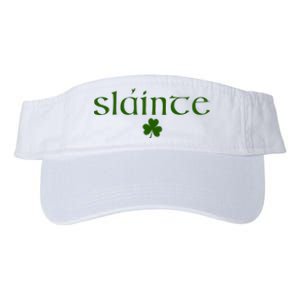 SláInte St Patrick Day Valucap Bio-Washed Visor