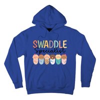 Swaddle Specialist Postpartum Nicu Mother Nurse Meaningful Gift Hoodie