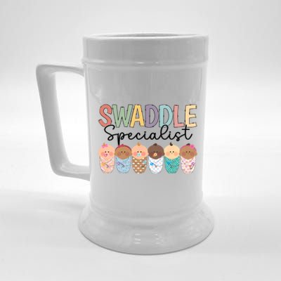 Swaddle Specialist Postpartum Nicu Mother Nurse Meaningful Gift Beer Stein