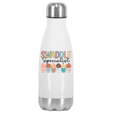 Swaddle Specialist Postpartum Nicu Mother Nurse Meaningful Gift Stainless Steel Insulated Water Bottle