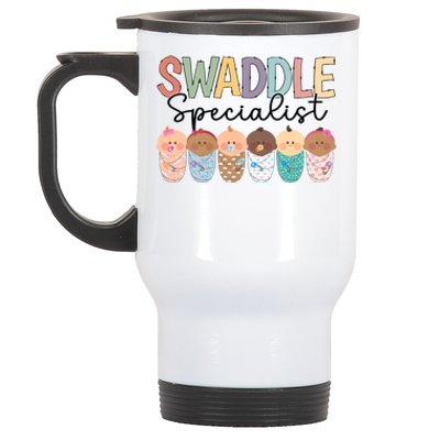 Swaddle Specialist Postpartum Nicu Mother Nurse Meaningful Gift Stainless Steel Travel Mug