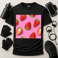 Strawberry seamless pattern Performance Shirt
