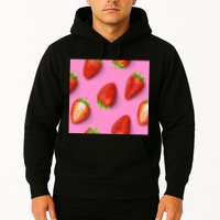 Strawberry seamless pattern Hoodie