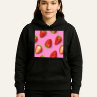 Strawberry seamless pattern Hoodie