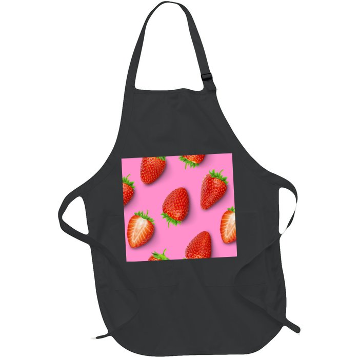 Strawberry seamless pattern Apron
