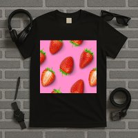 Strawberry seamless pattern T-Shirt