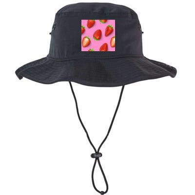 Strawberry seamless pattern Legacy Cool Fit Booney Bucket Hat