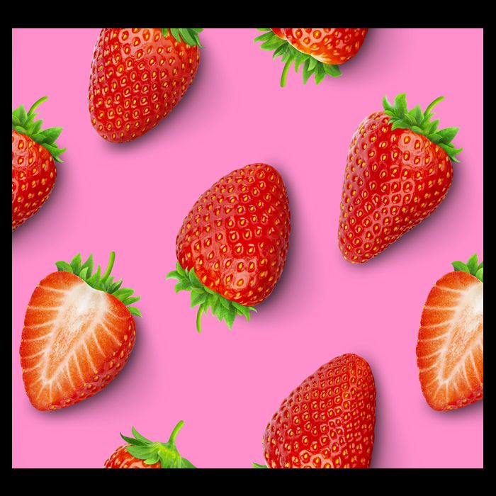 Strawberry seamless pattern 16 in Basic Backpack