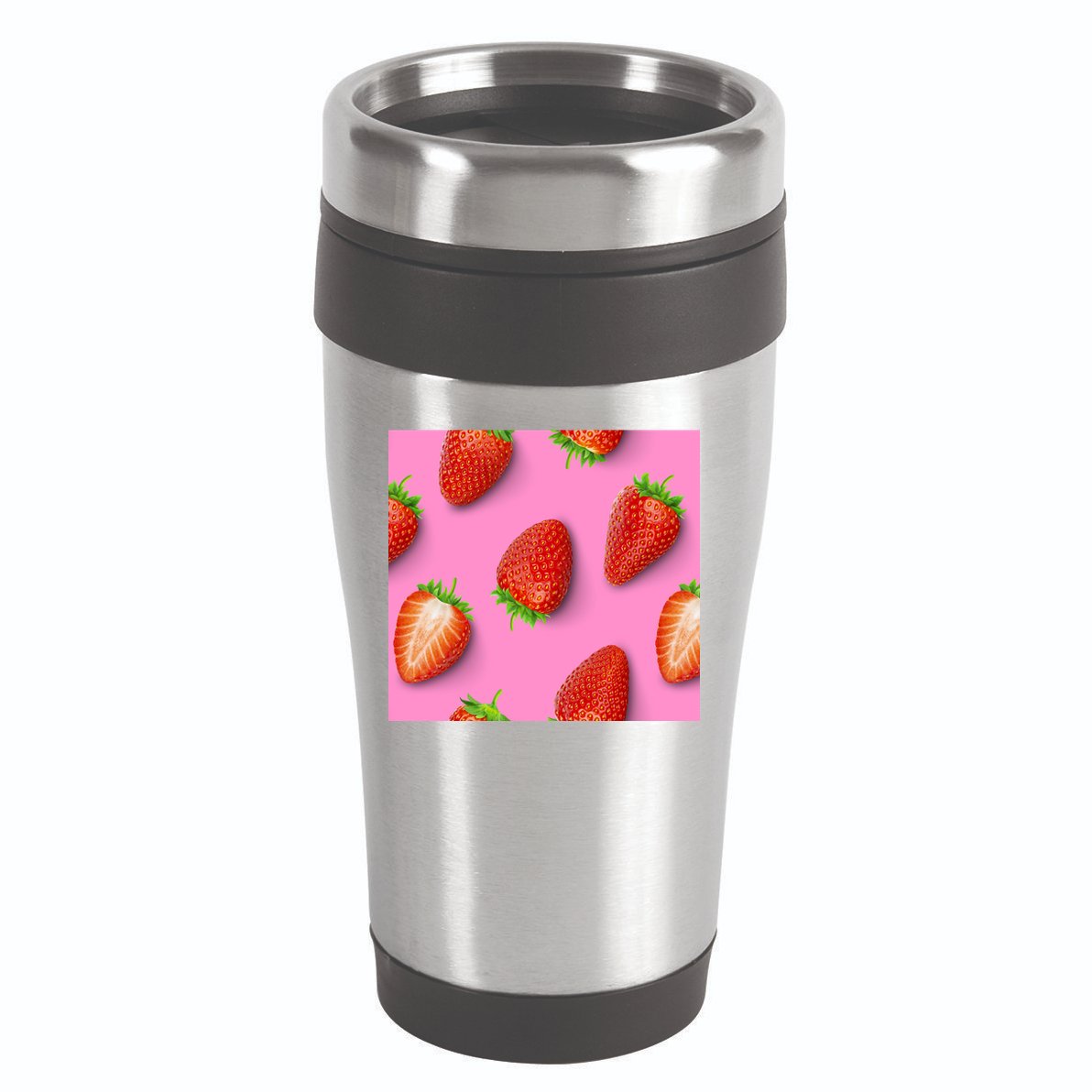Strawberry seamless pattern 16oz Travel Tumbler