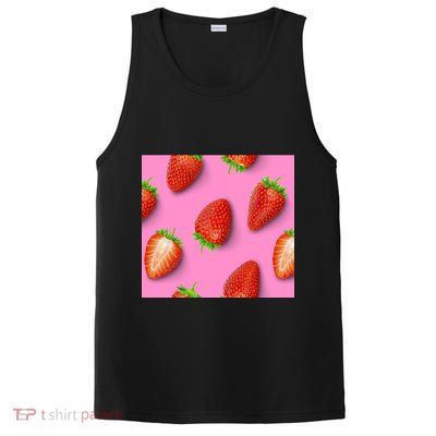 Strawberry seamless pattern PosiCharge Competitor Tank