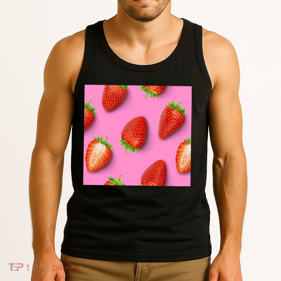 Strawberry seamless pattern Tank Top