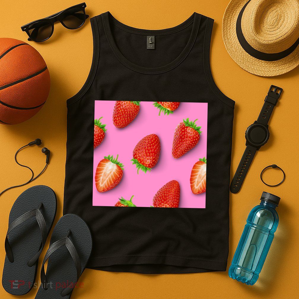 Strawberry seamless pattern Tank Top