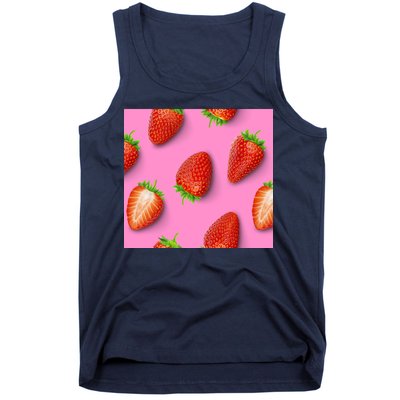 Strawberry seamless pattern Tank Top