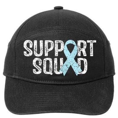 Support Squad Prostate Cancer Awareness 7-Panel Snapback Hat