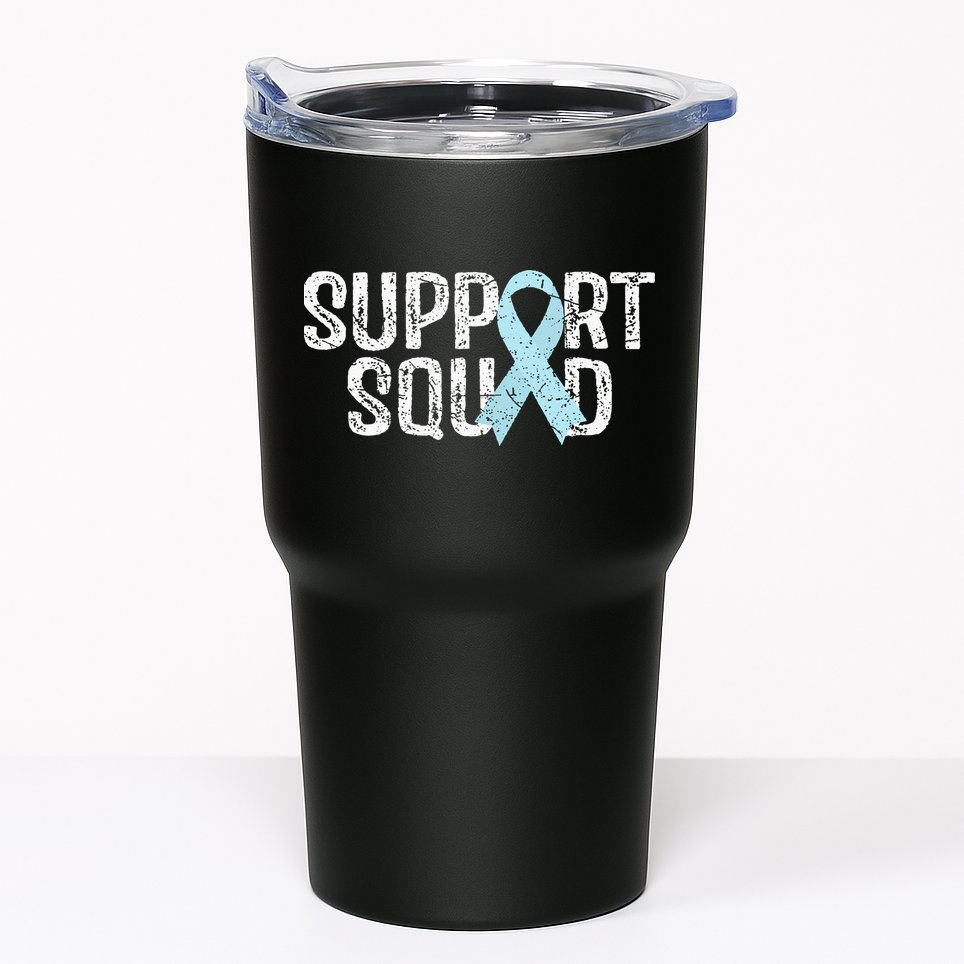 Support Squad Prostate Cancer Awareness Tumbler
