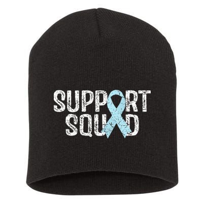 Support Squad Prostate Cancer Awareness Short Acrylic Beanie